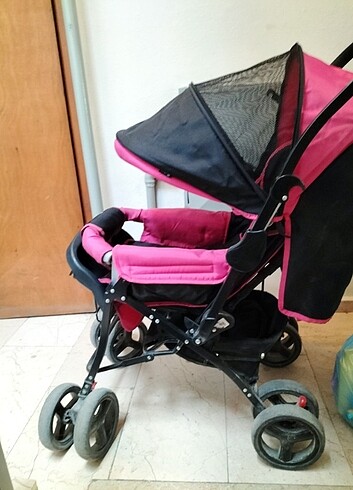 Diğer Beden pembe Renk Baby hope çift yönlü Bebek Arabası Pembe 