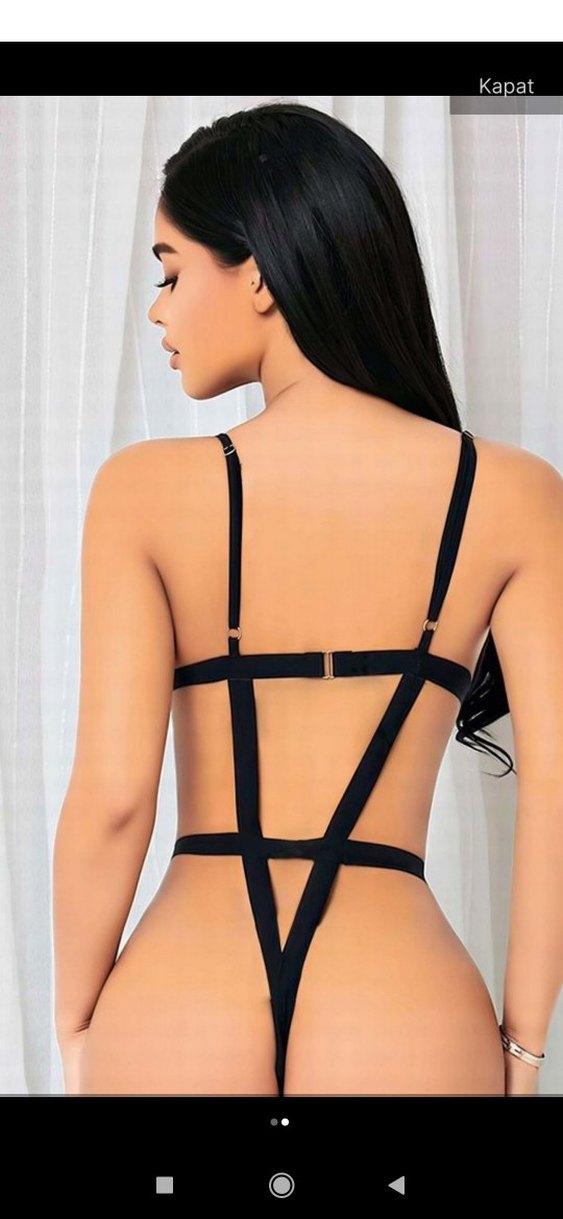 askılı fantezi babydoll - Görsel 2