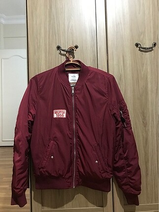 Bershka bomber ceker iyi durumda