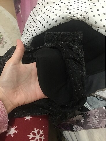 Şahane vatkalı elbise - Görsel 5