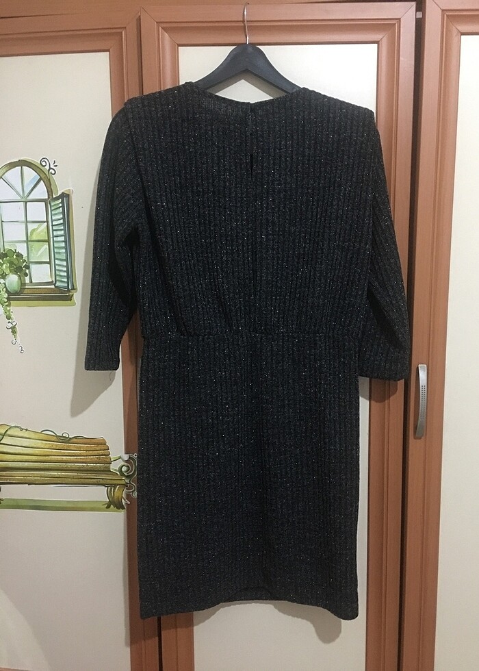 Şahane vatkalı elbise - Görsel 2