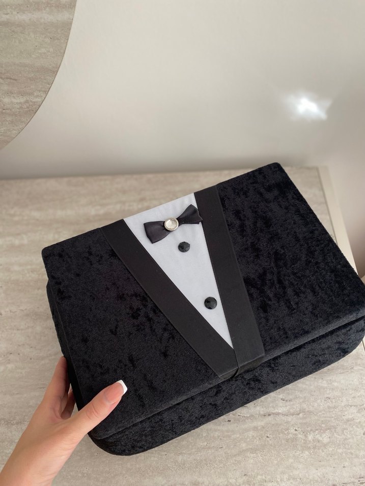 Damat Çeyiz Nişan Düğün Bohça Sandık - Görsel 2