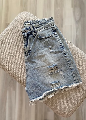 Jean Şort - Görsel 4