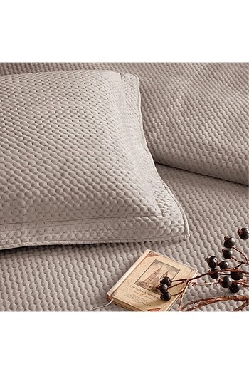 Beden Linens Glace Çift Kişilik Yatak Örtüsü Bej