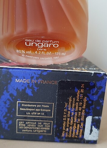 Beden Ungaro Senso Parfüm