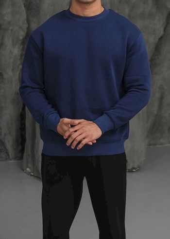 Sweatshirt battal boy Uzun Kollu