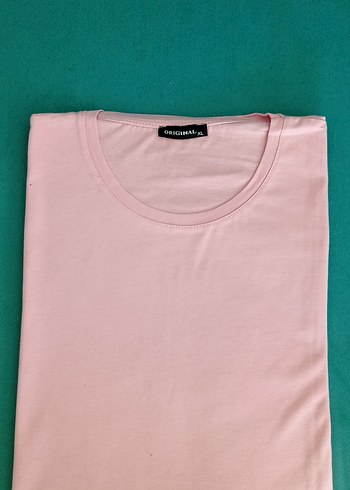 Unisex Kısa kol tişört pembe