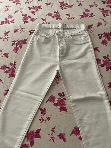 l Beden Beyaz Pantolon