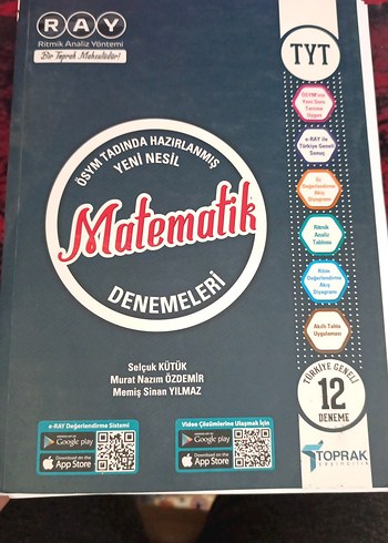 TYT Matematik Denemeleri Kitabı - 12 Deneme