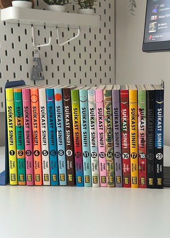 Suikast Sınıfı 21 Cilt Manga Seti