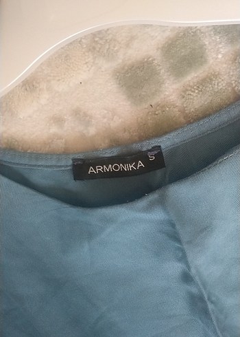 Mavi viskon Uzun Salaş Elbise - Görsel 3