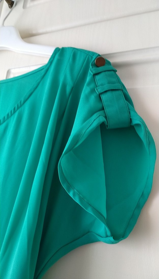yeşil Kemerli Midi Tunik - Görsel 3