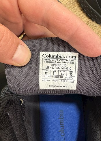 Orijinal COLUMBİA WATERPROOF 45 numara - Görsel 9