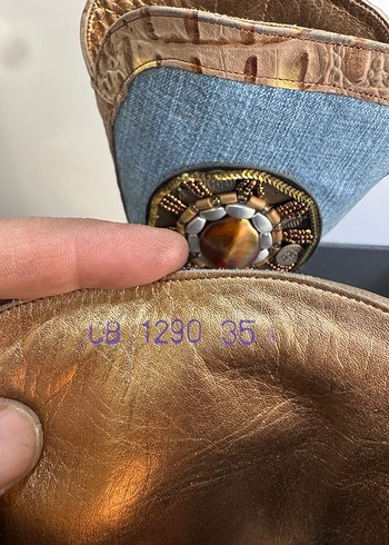 Orijinal BİLHAMD COVBOY 35 numara - Görsel 9