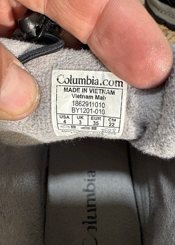 Orijinal COLUMBİA WATERPROOF 35 numara - Görsel 8