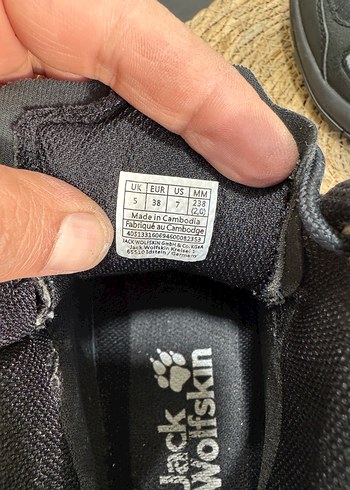 Orijinal JACK WOLFSKİN 38 numara - Görsel 8