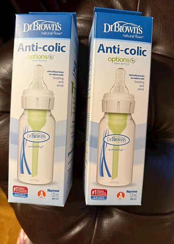 Dr. Brown's Anti-Colic Bebek Biberonu 120 ml 2 adet - Görsel 2