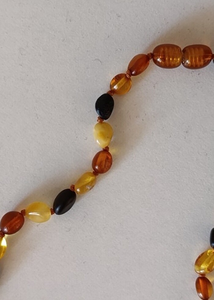 Bebek Kehribar kolye  - Görsel 2