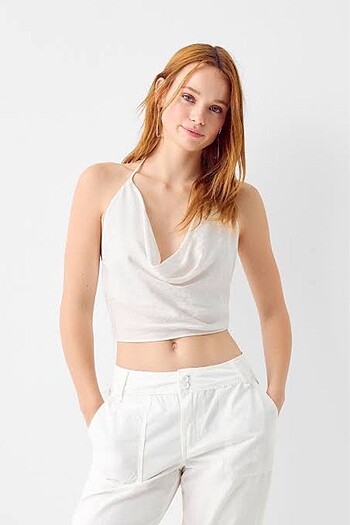 Bershka Bluz Saten