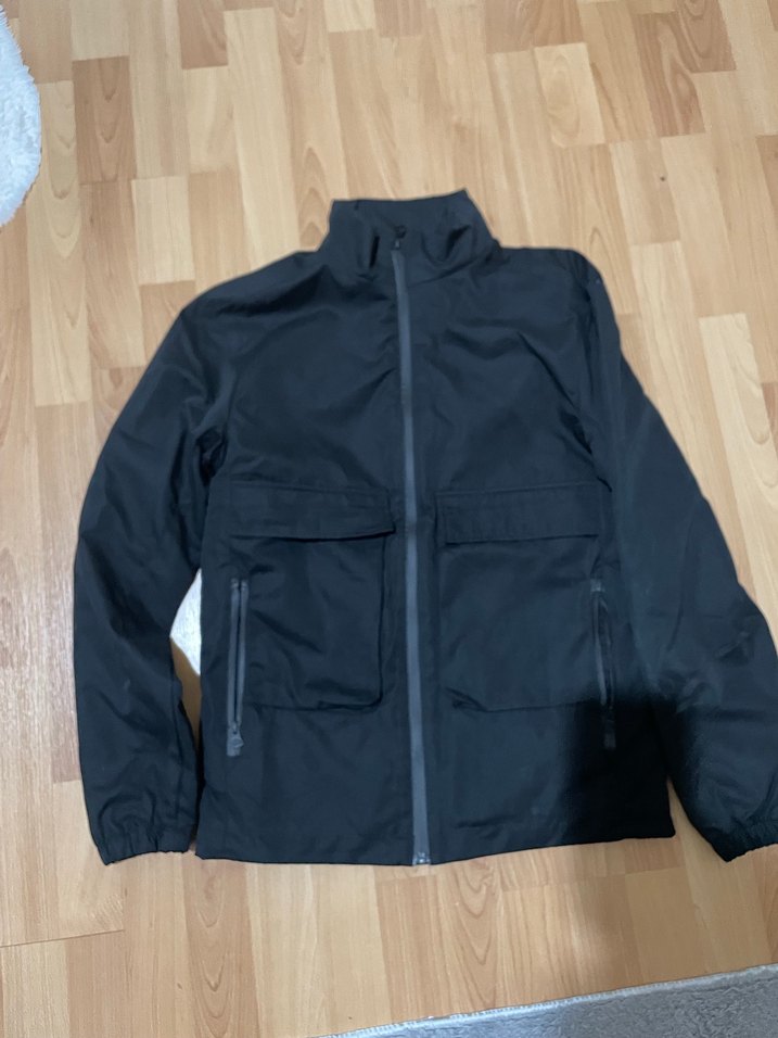 Siyah Regular Fit Fermuarlı kadın Ceket - Görsel 2