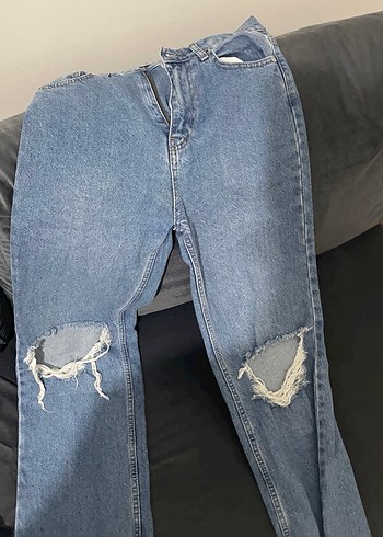 Yırtık İspanyol jean