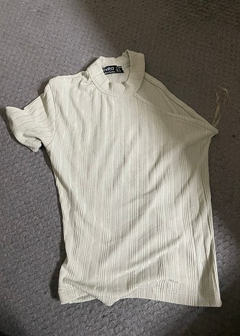 Gri Kadın Balıkçı Yaka Örgü Triko - Görsel 2