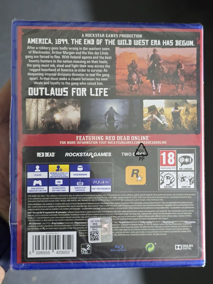 Red Dead Redemption 2 PS4 Oyunu - Görsel 2