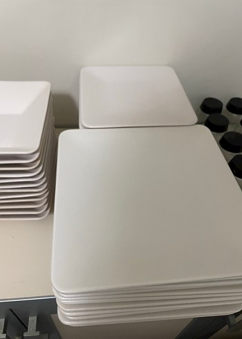 6 kişilik Pudra Modern Yemek Tabağı Seti - Görsel 5