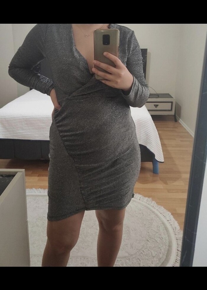 Kısa elbise - Görsel 3