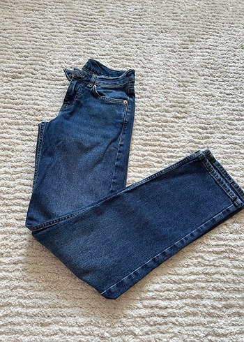 Kadın Mavi Denim Regular Fit Jean