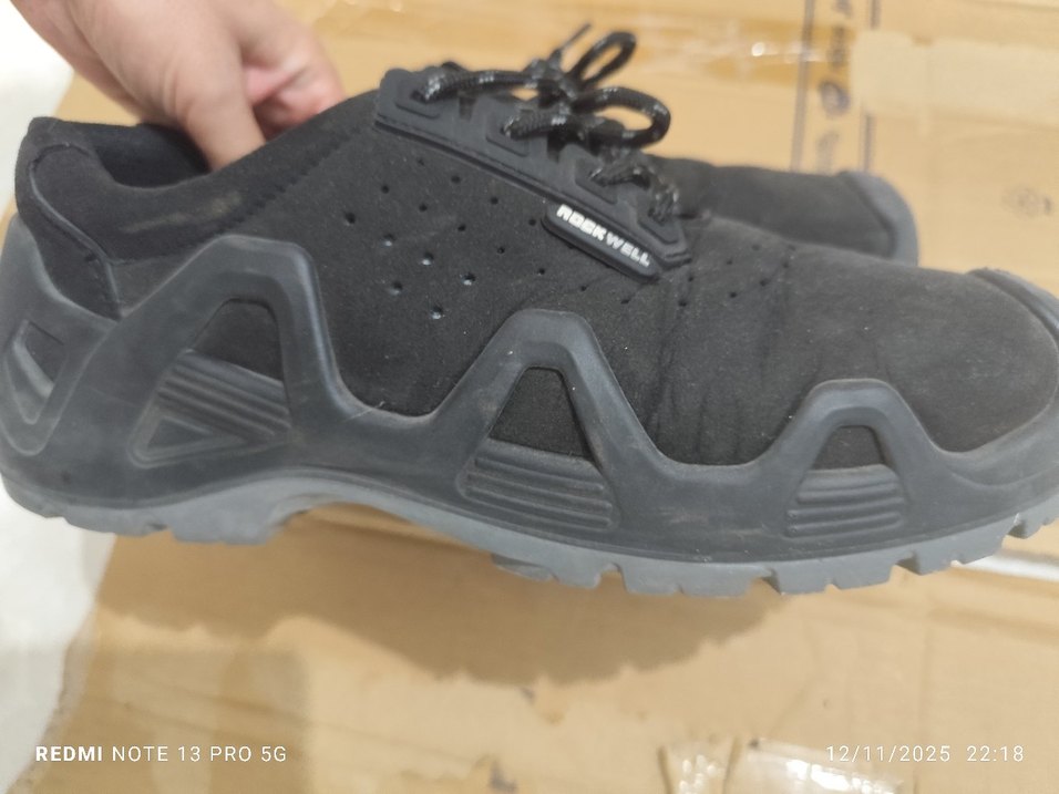 Siyah Bağcıklı Erkek Spor Ayakkabı - Görsel 5