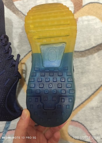 Erkek Lacivert Elastik Bağcıklı Sneakers - Görsel 3