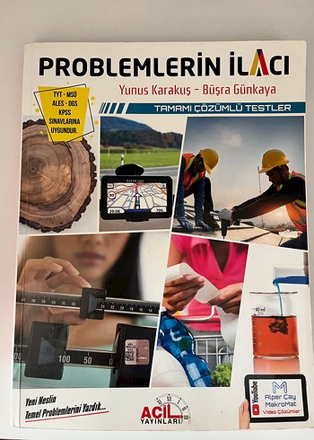 Problemlerin İlacı KPSS ve Diğer Sınavlar İçin Kitap