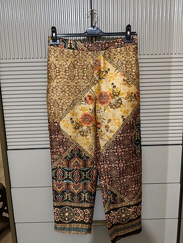 Zara saten pantolon