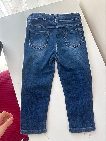 1,5 Yaş Beden mavi Renk Bebek jean