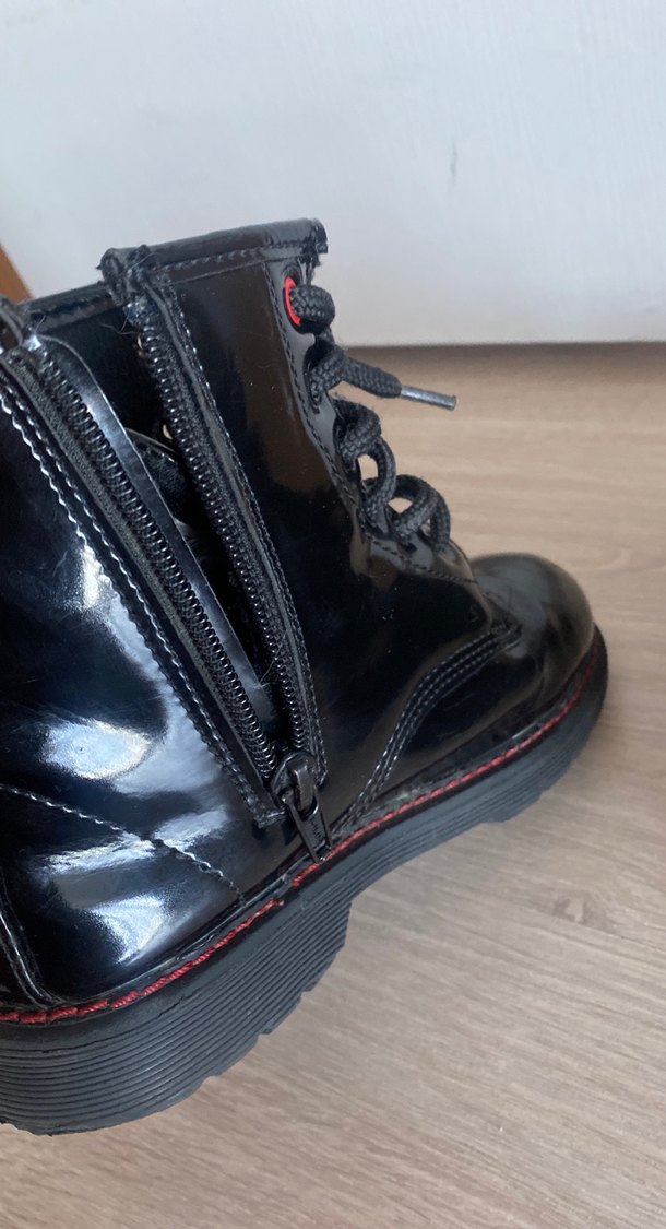 Kız Çocuk Siyah Minnie Figürlü Bot - Görsel 4