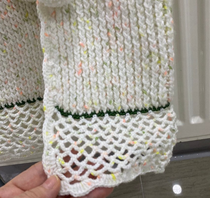 Beyaz Nakışlı Bohem yelek - Görsel 4