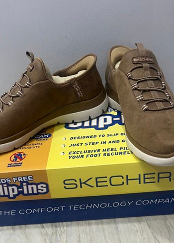 Kahverengi Kadın Dolgu Topuklu Sneaker - Görsel 6