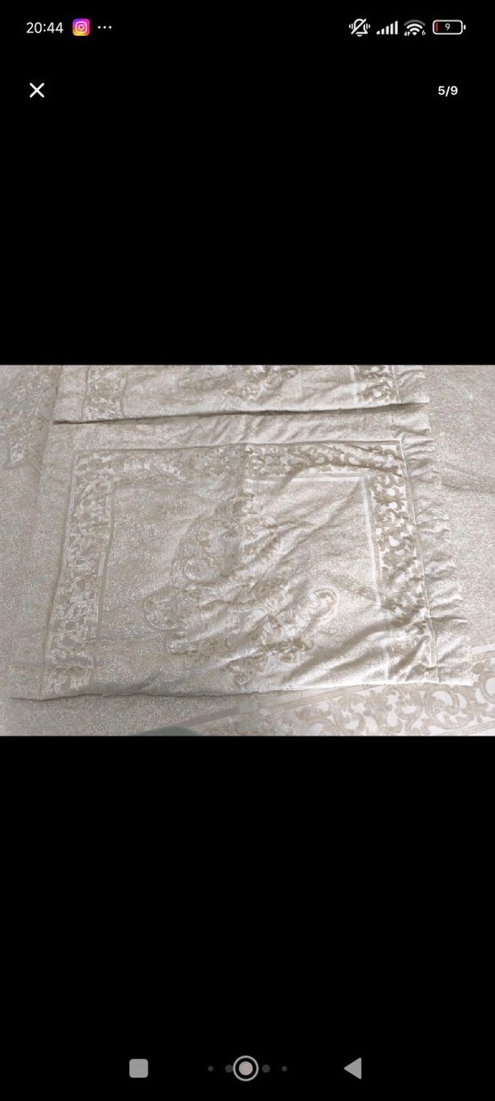 karaca yatak örtüsü bej - Görsel 5