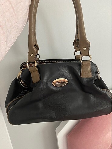 Vintage kol çantası siyah