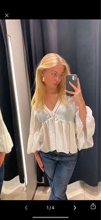 Bohem otantik bluz mamma mia vibe