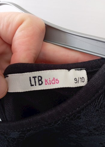 Kız çocuk dantelli elbise - Görsel 3