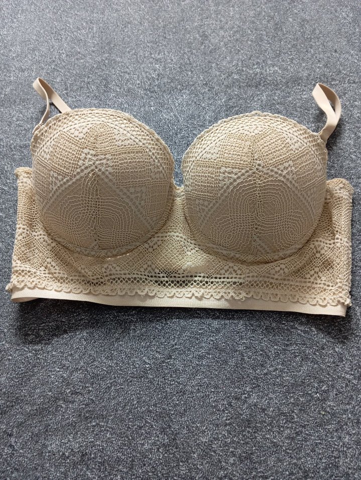 Kadın dantel straplez sütyen - Görsel 2