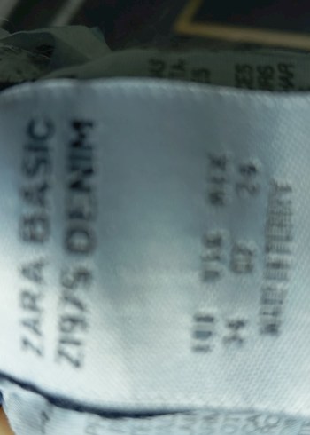 Zara kadın Jean kot pantolon - Görsel 3