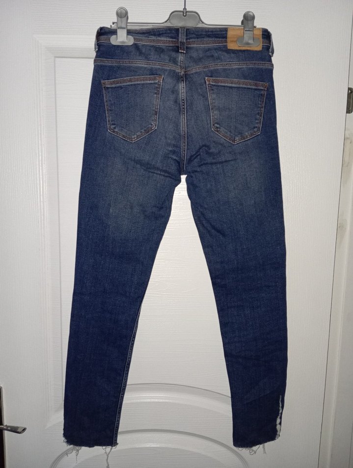 Zara kadın Jean kot pantolon - Görsel 2