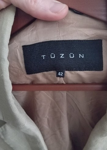 Kadın yazlık keten ceket - Görsel 4