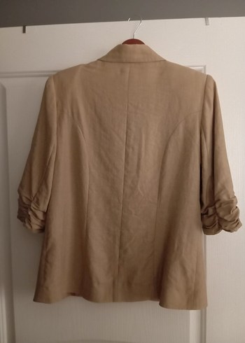 Kadın yazlık keten ceket - Görsel 2