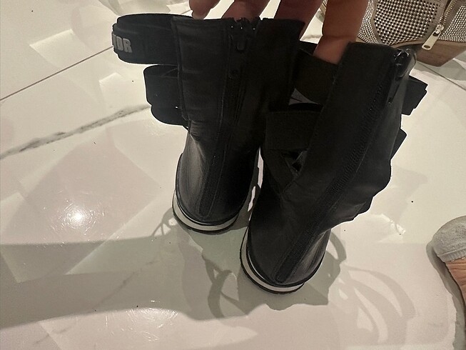 38 Beden siyah Renk VDR sandalet