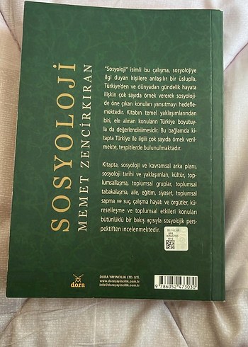 Sosyoloji - Memet Zencirkıran - Görsel 3