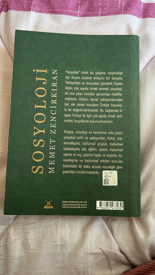 Sosyoloji - Memet Zencirkıran - Görsel 3